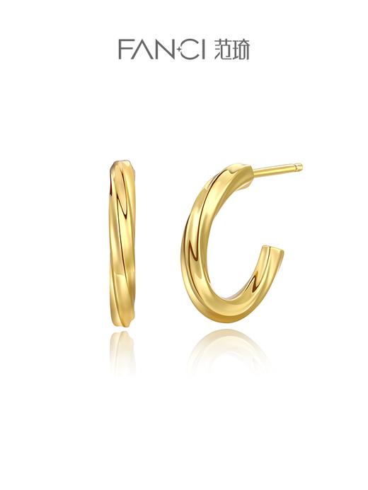 【恋爱频率耳圈】Fanci范琦s925银耳饰 下单即赠精美礼盒+顺丰空运+运费险 商品图0