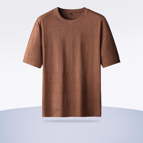 【新款DK】大依优型大码短袖卫衣打底衫圆领加肥加大宽松大码男装休闲上衣男士胖子半袖