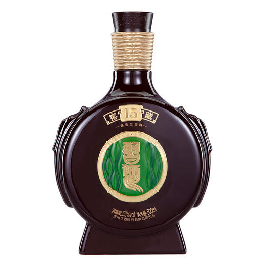 习酒贵州习酒 53度酱香型白酒窖藏15礼盒2022年500ml单瓶装 商品图1