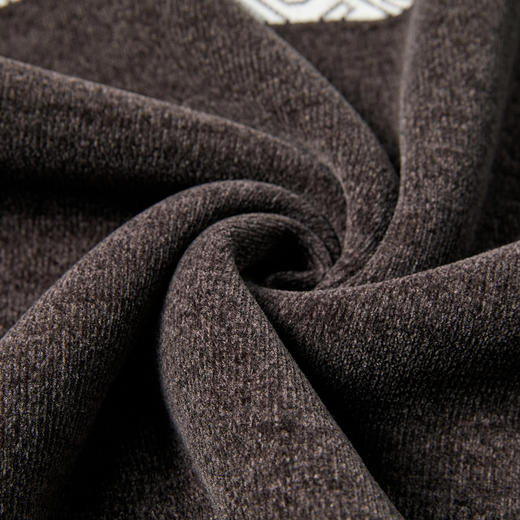 27DKLW0077【仿貂绒】罗蒙加厚加绒毛衣男横条撞色毛衣男毛衫加绒针织衫男士毛衣 商品图10