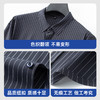 【一口价】【特大码】【冰丝高弹】【新款DM】大依优型大码条纹短袖衬衫加肥加大男装免烫大号大码衬衣上衣男士绅士商务休闲半袖夏季 商品缩略图3