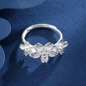 子佩集S990银【妙馨】戒指【MXJZ012】花丝2401