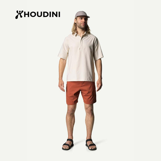HOUDINI胡丁尼 Cosmo Shirt 都市 男款户外速干短袖T恤238724 商品图1