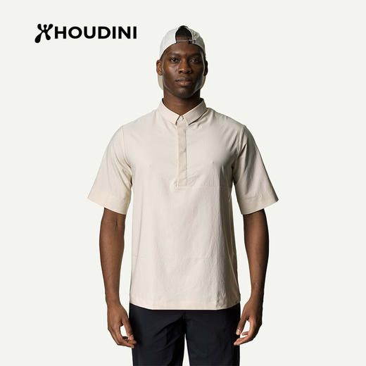 HOUDINI胡丁尼 Cosmo Shirt 都市 男款户外速干短袖T恤238724 商品图0
