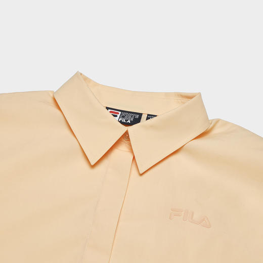 3件4折【自营】FILA/斐乐  女梭织长袖衬衫 F11W338407AOR 商品图2