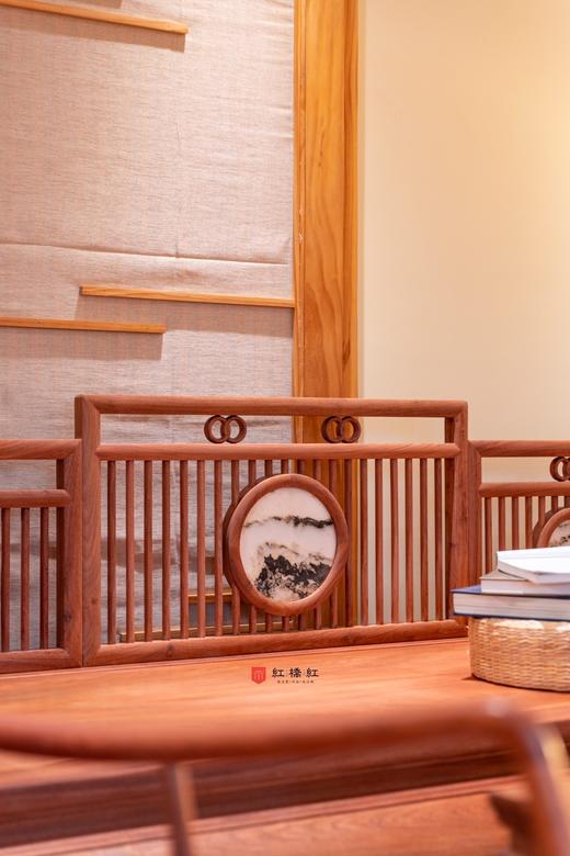 红桥红  家具严选  缅甸花梨（大果紫檀）【混搭客厅】 商品图3