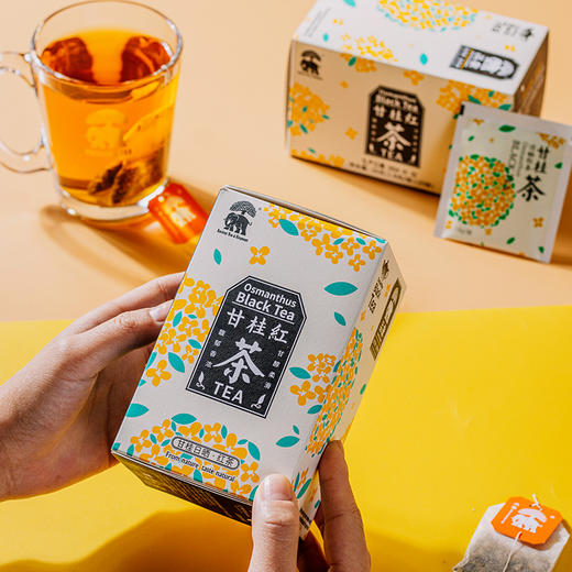 品象袋泡茶桂花甘草滇红茶馥郁香浓甘醇柔滑汤色黄绿明亮回味绵长 商品图1