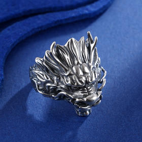 子佩集S925银【雷厉风行】戒指【RMR200】仿古龙2401