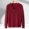 【一体绒】罗蒙加厚加绒针织衫男士毛衣百搭V领加绒毛衣男舒适毛衫男 商品缩略图2
