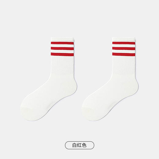 都市丽人时尚系列中筒袜精梳棉袜子中厚LC4DB1 商品图4