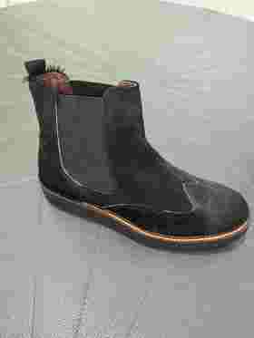 LFGJ凌介女鞋  P206 进口马毛短靴