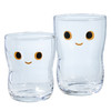 日本原装Aderia笑脸水杯套装石塚硝子饮料杯玻璃杯（一大一小） 商品缩略图0