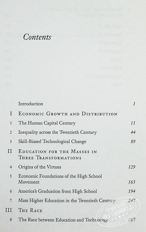 【中商原版】教育和技术的赛跑 23年诺贝尔经济学得主 The Race between Education and Technology 英文原版 Claudia Goldin 商品图4