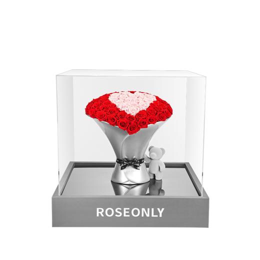 【告白神器】ROSEONLY诺誓  高端定制 永生玫瑰 玫瑰系列-稳稳 永生花手捧礼物 商品图1