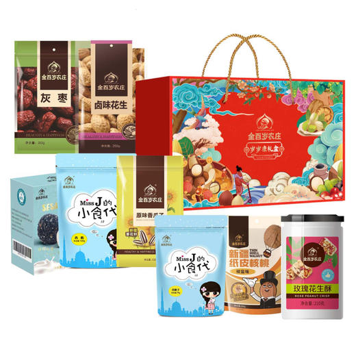 金百岁农庄 金粉礼盒1314g 商品图1