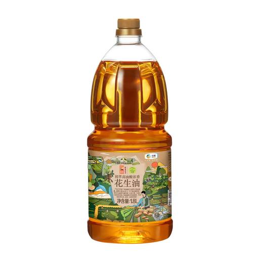 中粮初萃高油酸浓香花生油1.8L 商品图2