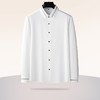 【弹力无痕】【新款DDA】大依优型大码无痕长袖衬衫弹力加肥加大透气上衣男装垂感休闲商务 商品缩略图2