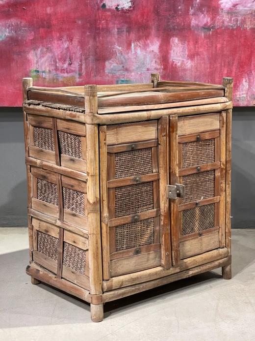 竹编茶叶储存橱柜，顺丰包邮 商品图0