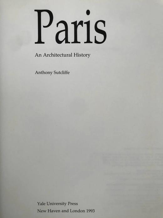 巴黎建筑史 276幅插图 精装16开 商品图3