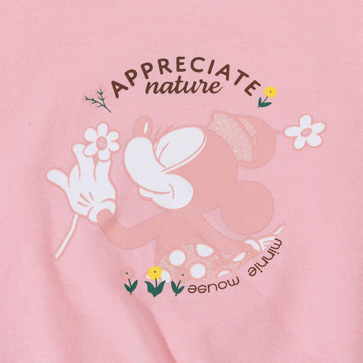 迪士尼童装春季新款女童甜美休闲卫衣套装长袖卫衣束脚裤两件套ZD1DT002 商品图8