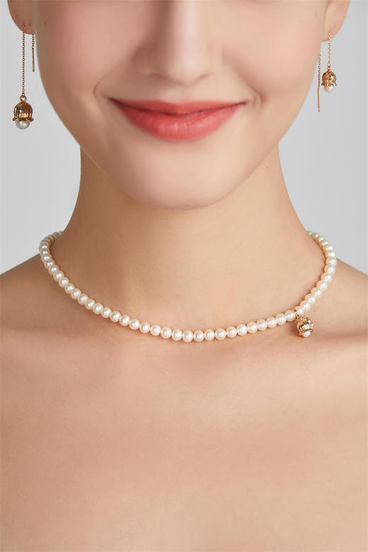 铃兰朵朵 mini 经典珍珠项链 3号 商品图3