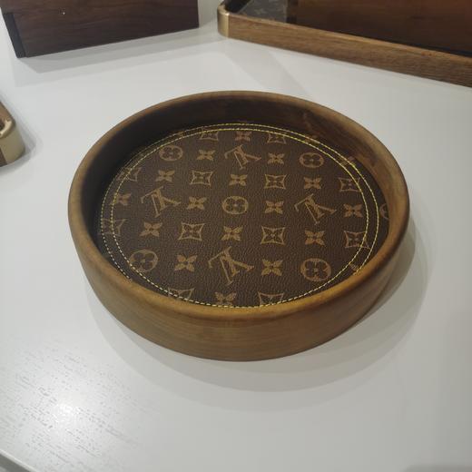 托盘黑胡桃木托盘干果实木托盘 商品图2