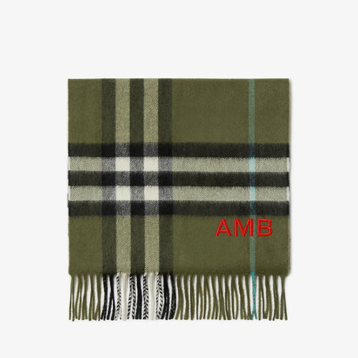 BURBERRY 巴宝莉 女士格纹羊绒围巾 格子 8077885 B7346 商品图2
