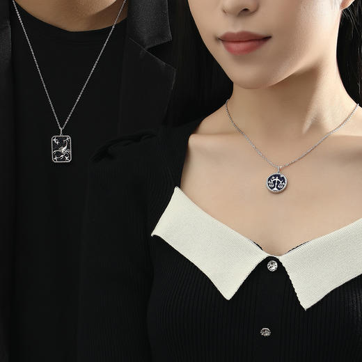 Winy925纯银十二星座系列项链送女友闺蜜节日生日礼物 商品图8