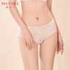 【商场同款】熳洁儿 24年新款配套内裤蕾丝中低腰中叉女士内裤24202231 商品缩略图0