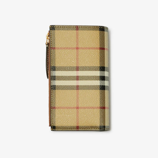 BURBERRY 巴宝莉 女士格纹中号双折钱夹 格子 8079203 A7026 商品图1