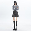 2025新款【美拉德多色皮裙 半身裙女装】小个子 显瘦高腰 a字裙包臀短裙 商品缩略图5