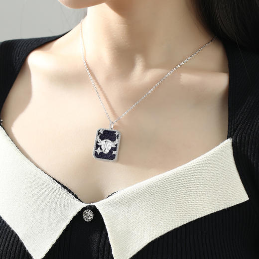 Winy925纯银十二星座系列项链送女友闺蜜节日生日礼物 商品图6