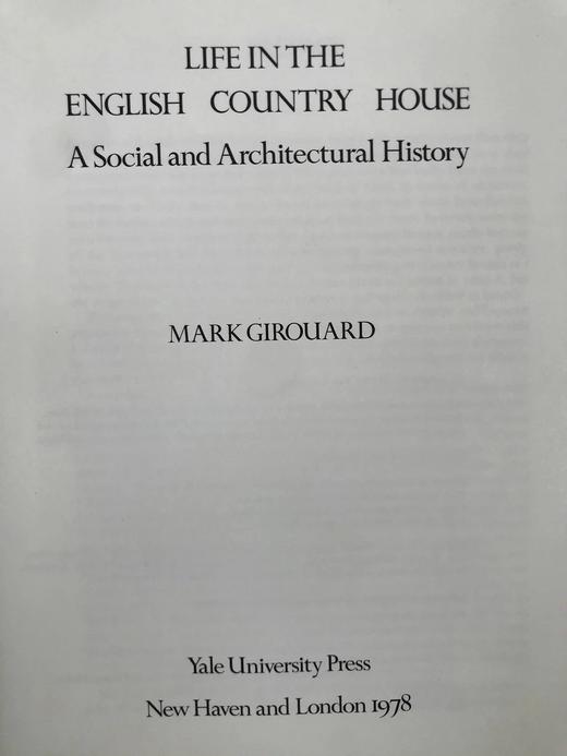 英国乡村生活社会与建筑史（1978） 数百幅插图 精装16开 商品图3