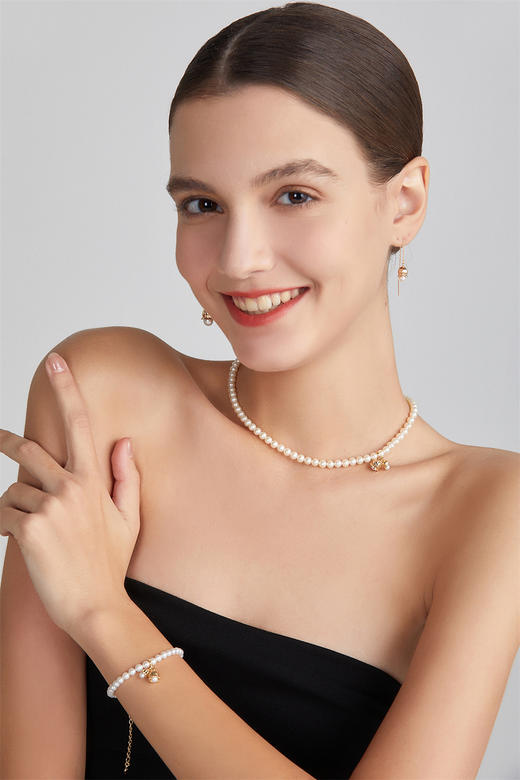 铃兰朵朵 mini 经典珍珠项链 3号 商品图2