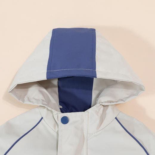 贝贝怡男童冲锋衣外套秋季新款柔软防风休闲外出外套儿童春秋装ZB1DS046
 商品图5