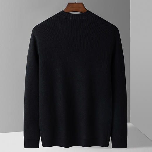 27DKMY6259【立体坑条纹】罗蒙秋冬开衫男士针织衫百搭毛衣男士外套加厚外套男外套 商品图2