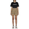 【二】BURBERRY 巴宝莉 女士棉质休闲短裤 格子 8083147 A7028 商品缩略图3