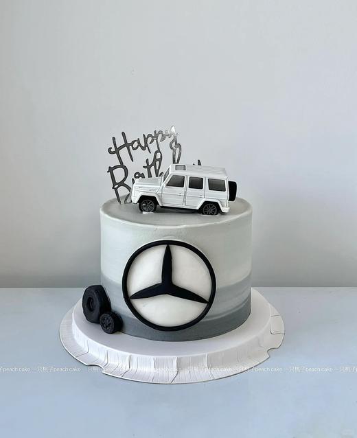 黑巢-早日开大G生日蛋糕 商品图0