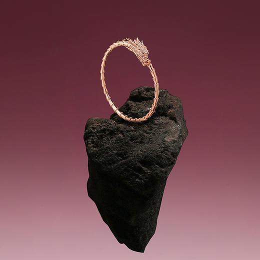 ［东方有境］18K金镶钻手镯 #生肖龙 #御乾 商品图3