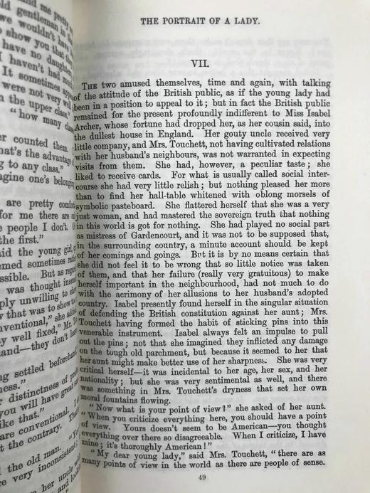 亨利·詹姆斯《一位女士的画像》 1幅肖像插图 苍鹭出版社复古装帧本 商品图5