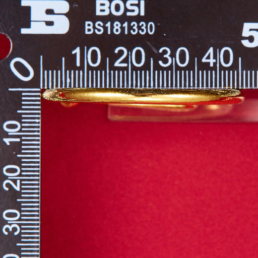 【限时克减150元】足金999.9 #儿童/宝宝 空心大肚拉管BB镯宝宝镯童镯（单只）(TZ00011)（预售产品下单后不退款不退货不换货不补差价）（预售产品下单后不退款不退货不换货不补差价） 商品图4