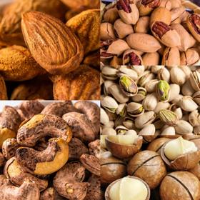 精品坚果集合，年货实惠家庭装