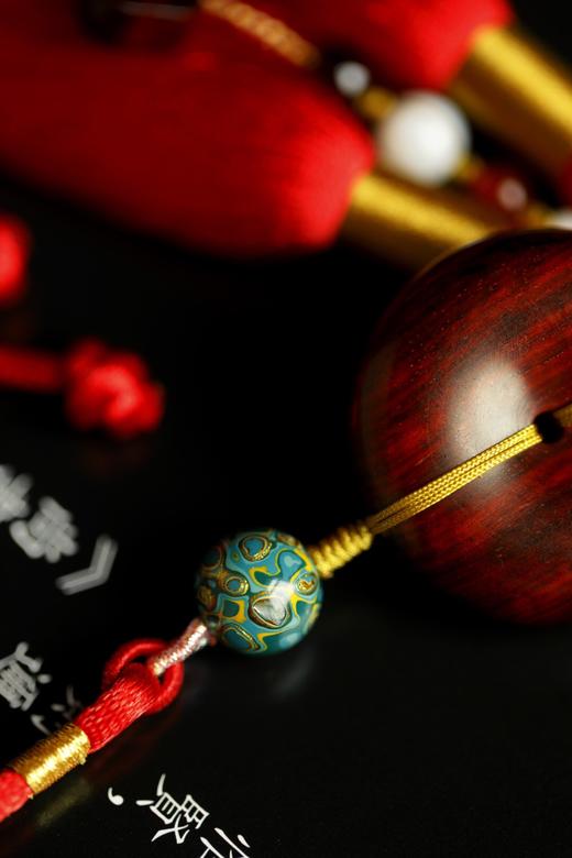 【青山特惠】精品小叶紫檀  平安扣 挂坠 车挂 s13 商品图4