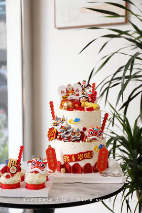 国风周岁礼（含6枚马芬）