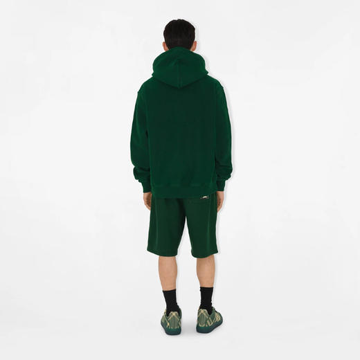 【一】BURBERRY 巴宝莉 男士马术骑士徽标贴花棉质休闲短裤 绿色 8081232 B8636 商品图2
