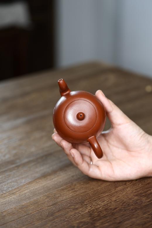 【青山特惠】精品全手工大红袍美人肩紫砂壶 210cc范承尧（国工）z16 商品图5