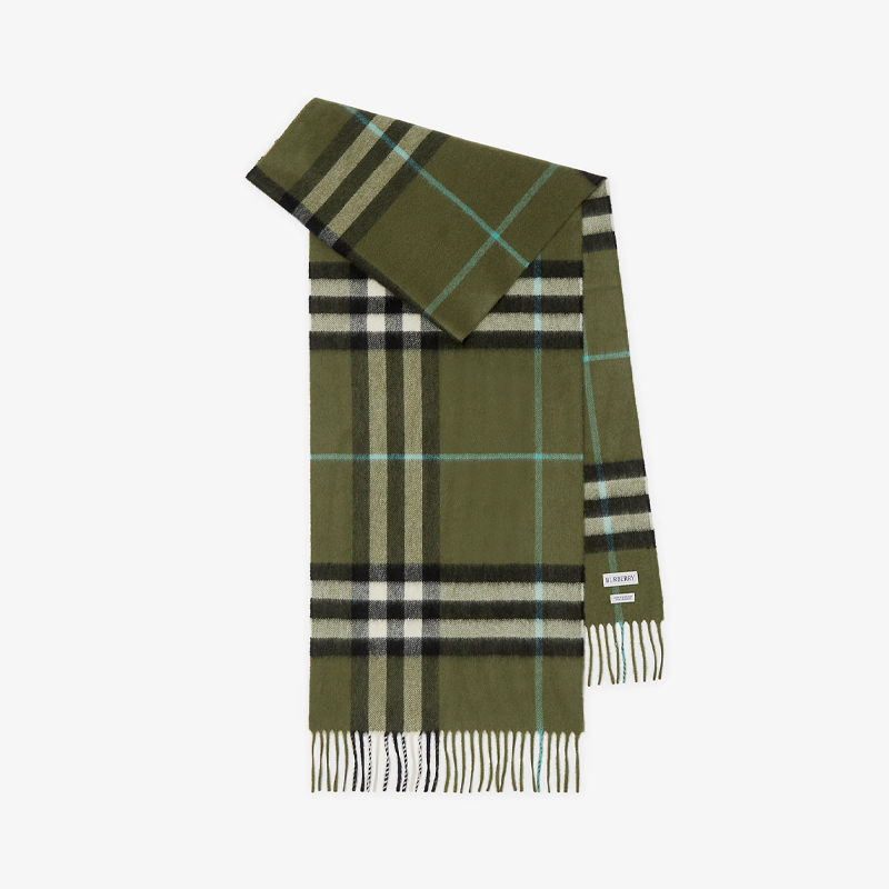 BURBERRY 巴宝莉 女士格纹羊绒围巾 格子 8077885 B7346