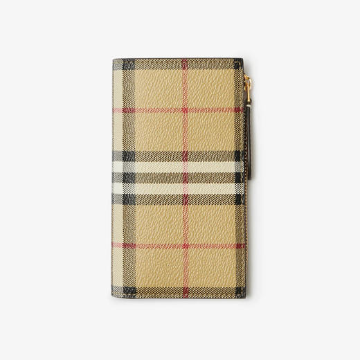 BURBERRY 巴宝莉 女士格纹中号双折钱夹 格子 8079203 A7026 商品图0