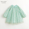 马克珍妮女童新中式A字网纱连衣裙儿童裙子2024年春装新款240102 商品缩略图0