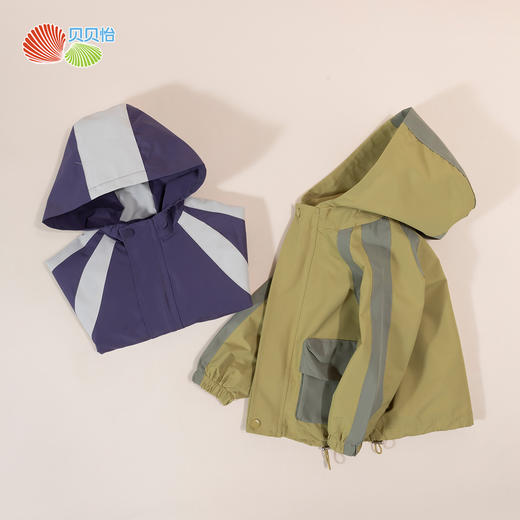 贝贝怡2024新款春季外套男童休闲外套ZB1DS045
 商品图4